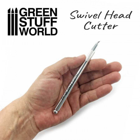 GSW: Kovový HOBBY Nôž s otočnou hlavou (Metal Swivelhead HOBBY KNIFE)